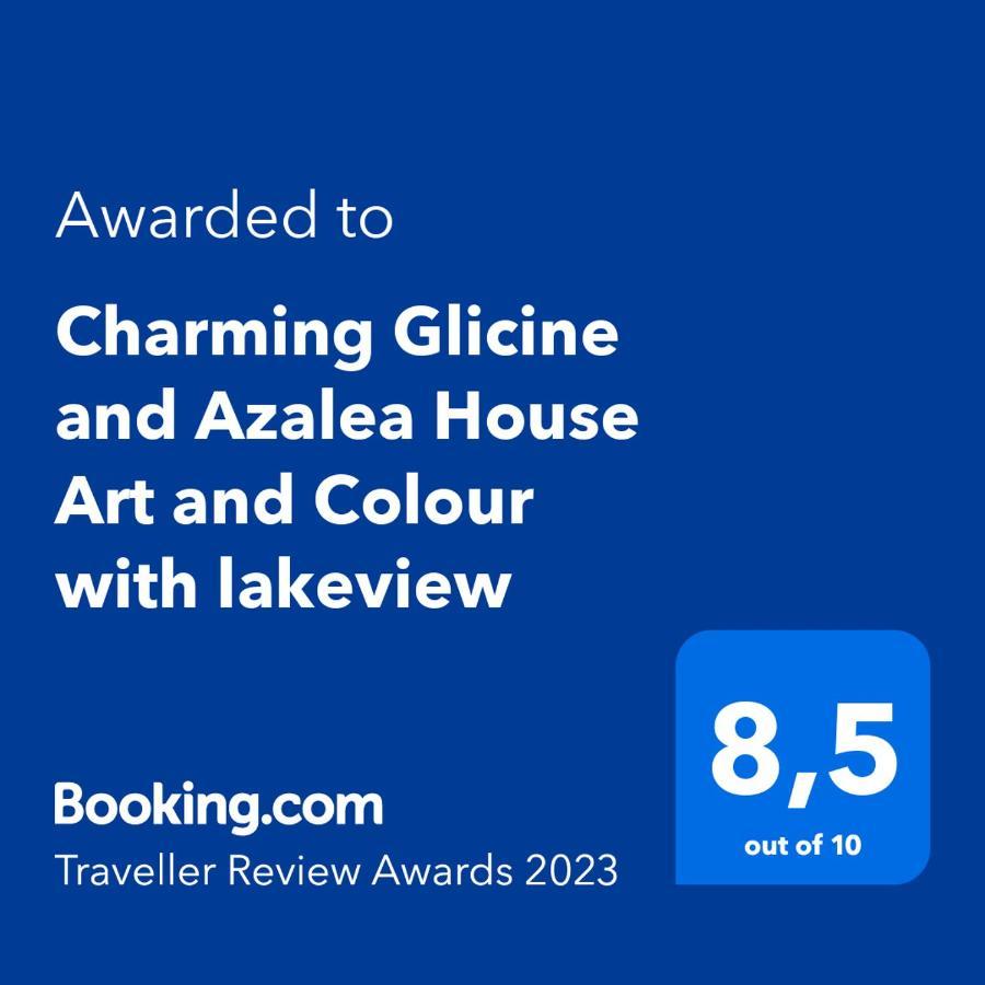 Charming Glicine And Azalea House Art And Colour With Lakeview Cadenabbia Eksteriør billede